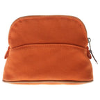 Hermes Bolide Canvas Pouch Mini Orange — view 2