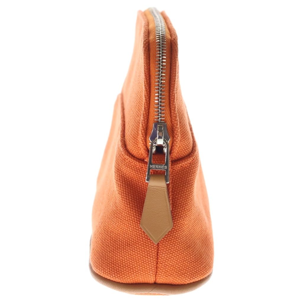 Hermes Bolide Canvas Pouch Mini Orange — view 3