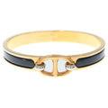 Hermes Mini Click Chaine D'ancre Bracelet Gold