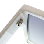 Louis Vuitton Cyclone Square Sunglasses Eyewear White — view 4