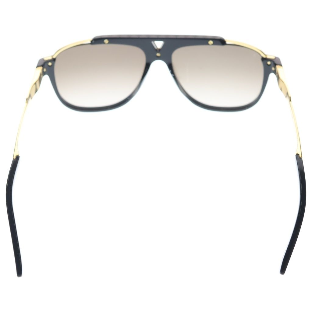 Louis Vuitton Sunglasses Mascot Eyewear Black Gold — view 2