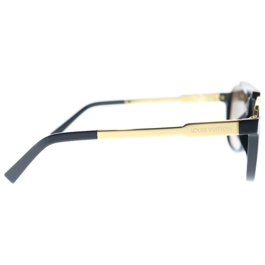 Louis Vuitton Sunglasses Mascot Eyewear Black Gold — view 3
