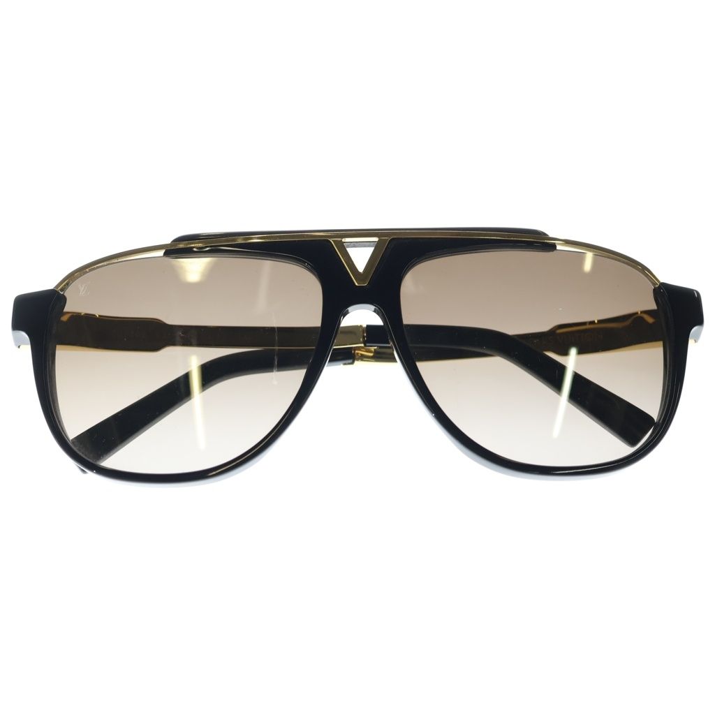 Louis Vuitton Sunglasses Mascot Eyewear Black Gold