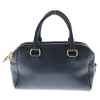 Prada Bauletto Pelle Vitello Phenix Phoenix Leather Mini Black Handbag — view 2