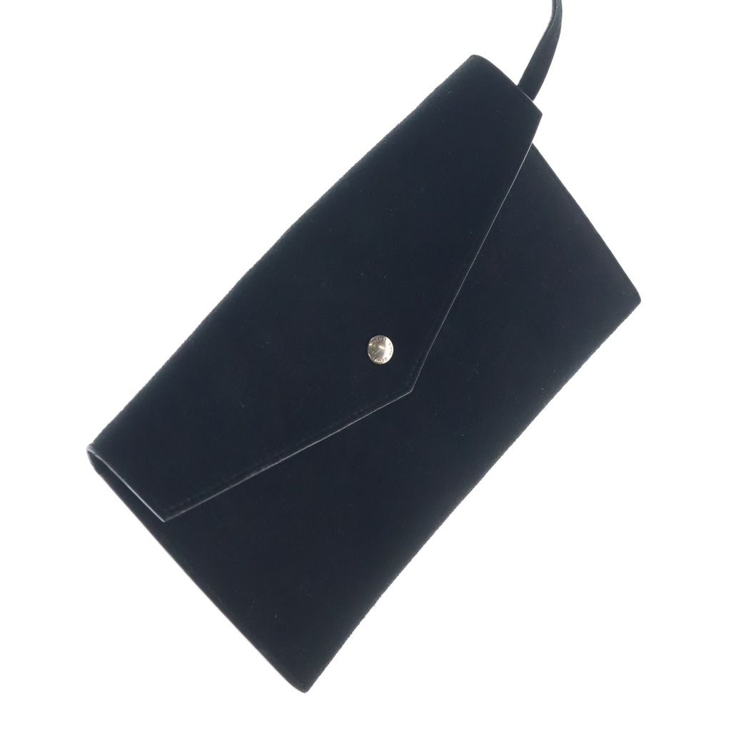 Saint Laurent Paris Teddy Small Leather Shoulder Bag Drawstring Black — view 7