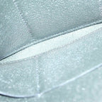 Hermes Remix Duo Silver Round Zip Wallet Black — view 5