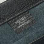 Hermes Cabas 40 Business Briefcase Taurillon Clemence Dark Navy — view 7