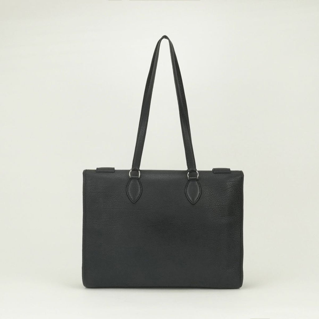 Hermes Cabas 40 Business Briefcase Taurillon Clemence Dark Navy — view 3