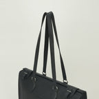 Hermes Cabas 40 Business Briefcase Taurillon Clemence Dark Navy — view 4