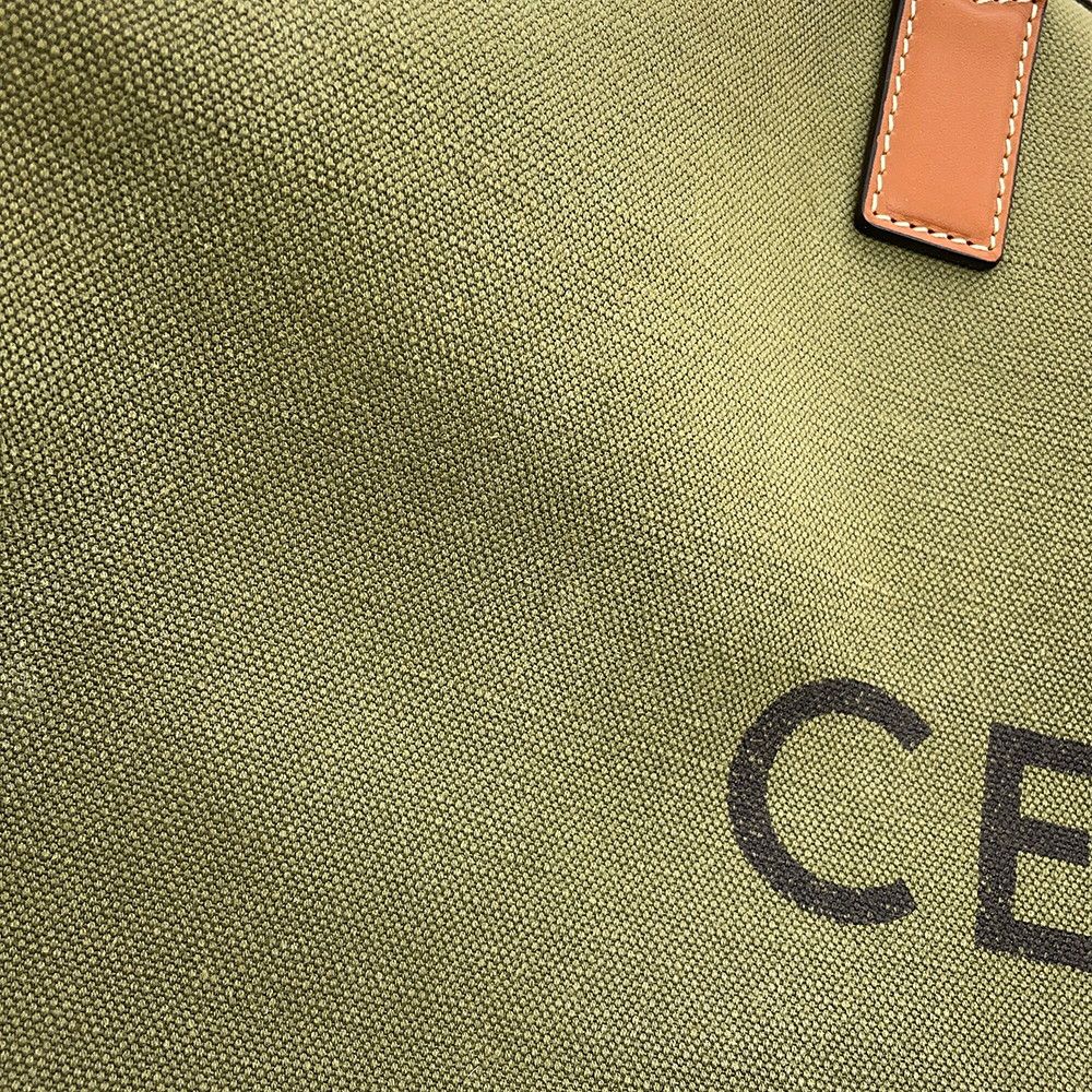 Celine Boston Bag Logo Canvas Leather 2-Way — view 5