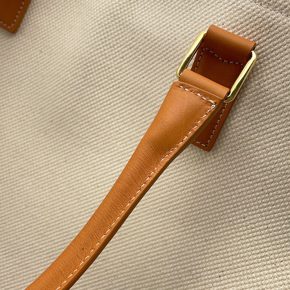 Celine Tote Bag Horizontal Cabas Canvas — view 7