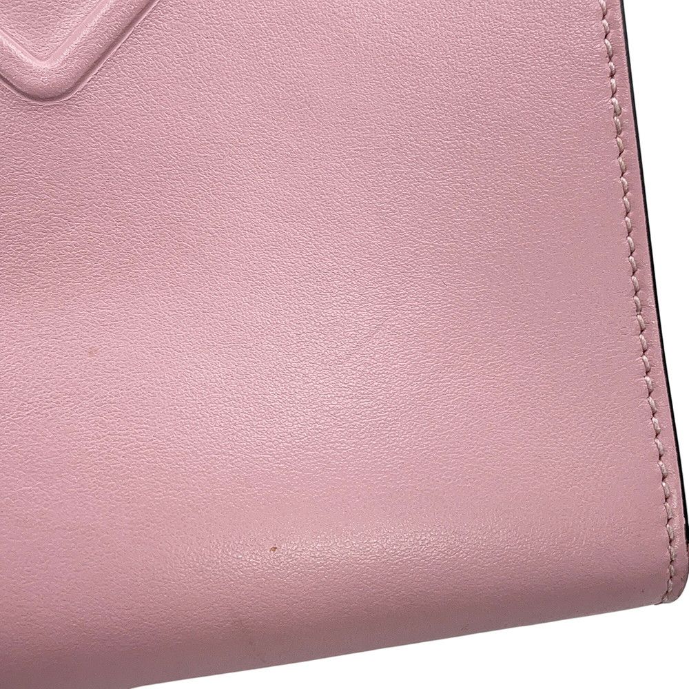 Prada Embossed Triangle Logo Mini Leather 2-Way Handbag — view 7