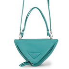 Prada Padded Triangle Leather 2-Way Handbag