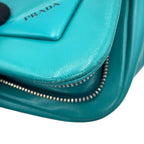 Prada Padded Triangle Leather 2-Way Handbag — view 8