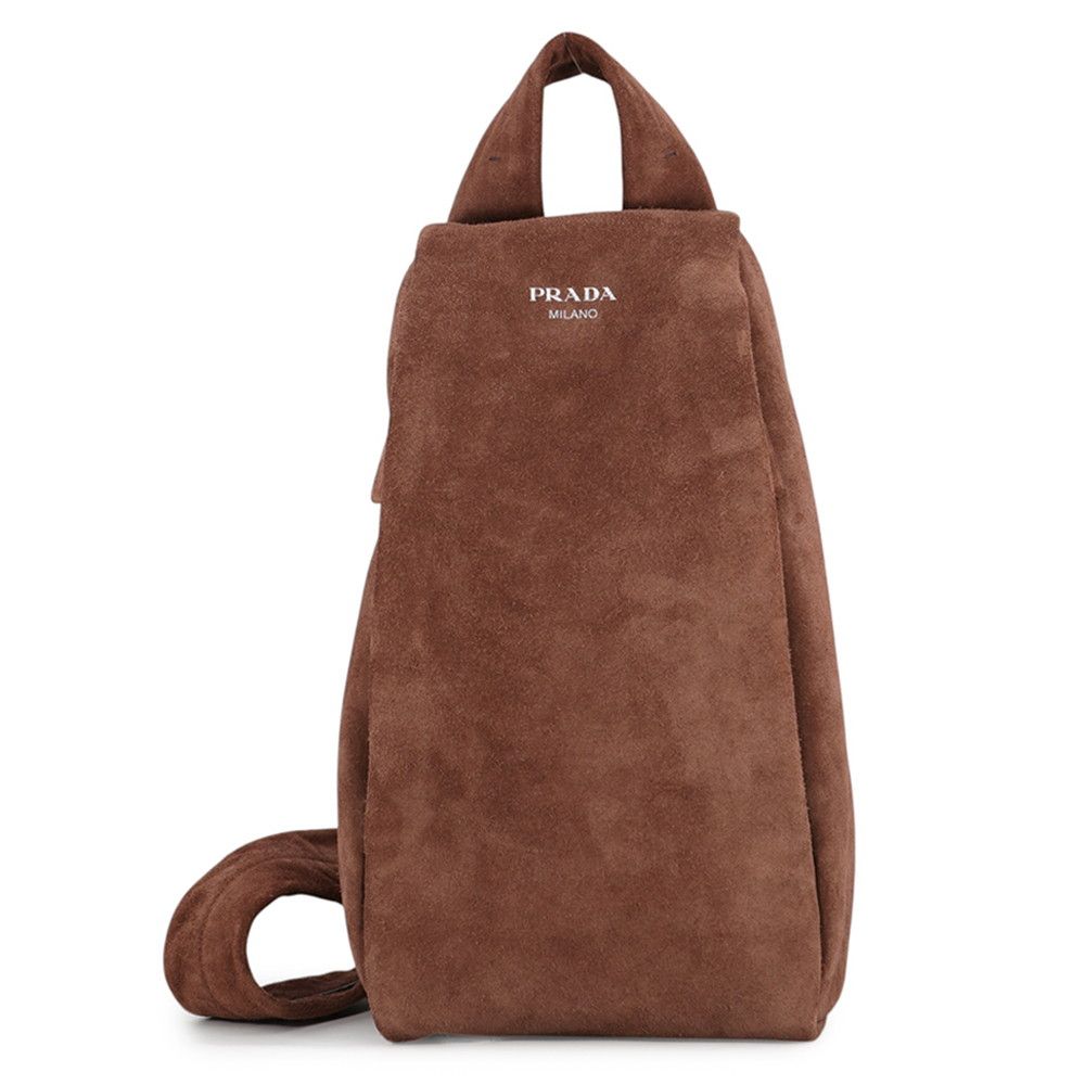 Prada Belt Bag Logo Suede
