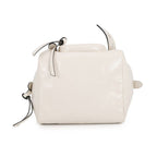 Prada Handbag Dangle Top Mini Leather White — view 3