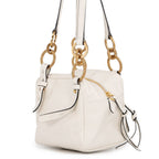Prada Handbag Dangle Top Mini Leather White — view 2