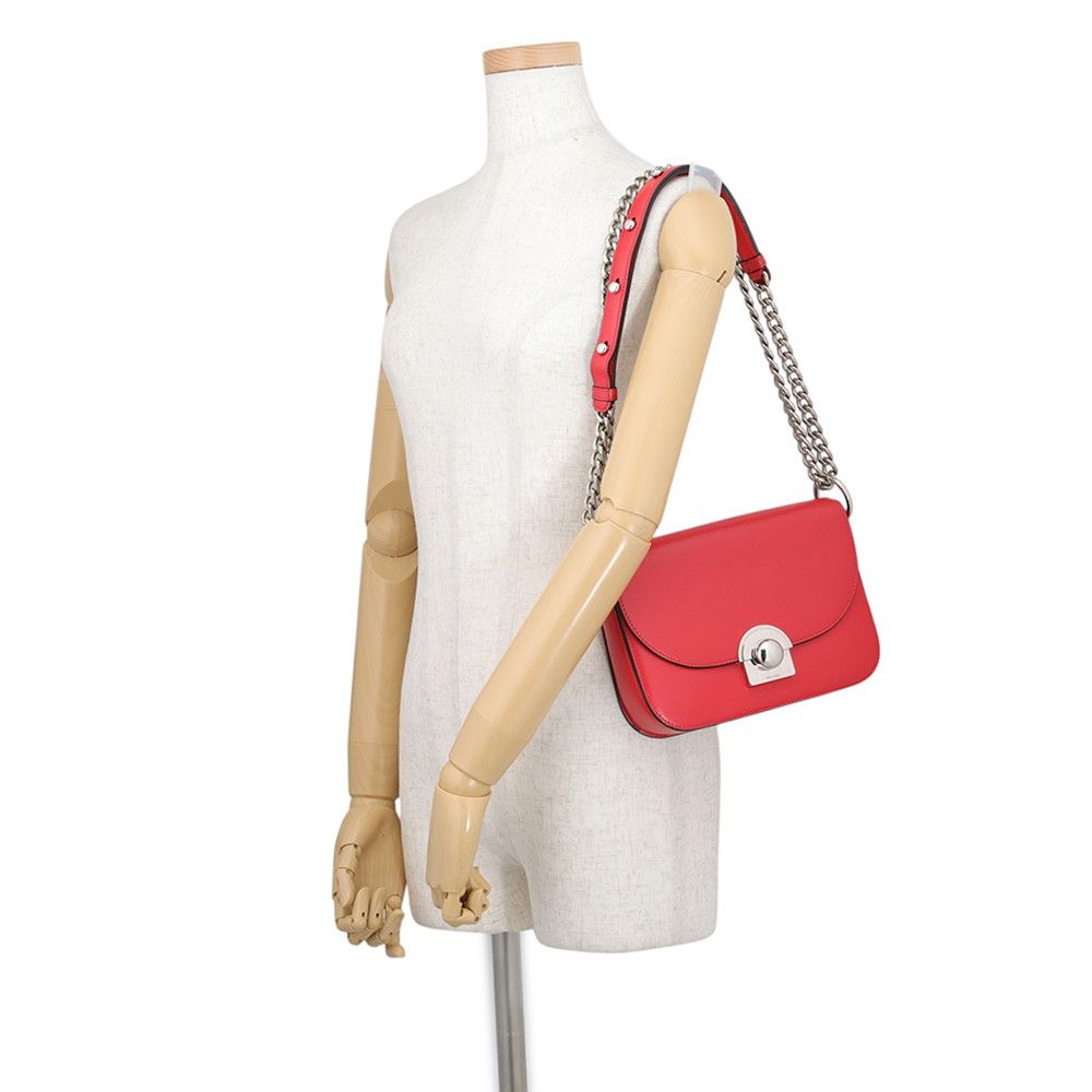 Prada Chain Shoulder Bag Leather — view 4