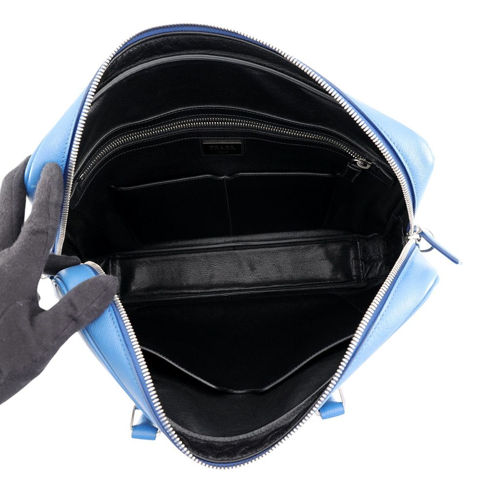 Prada Business Briefcase Saffiano Leather 2-Way — view 6