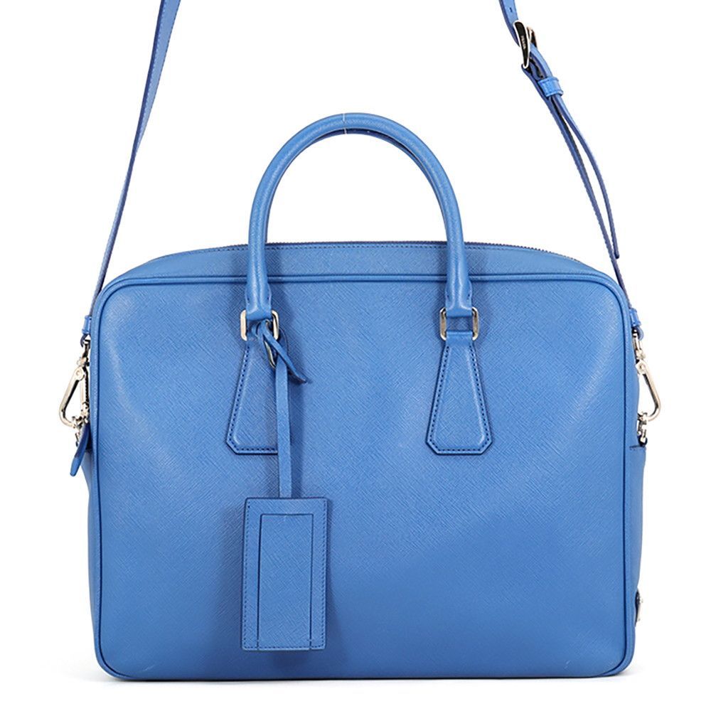 Prada Business Briefcase Saffiano Leather 2-Way