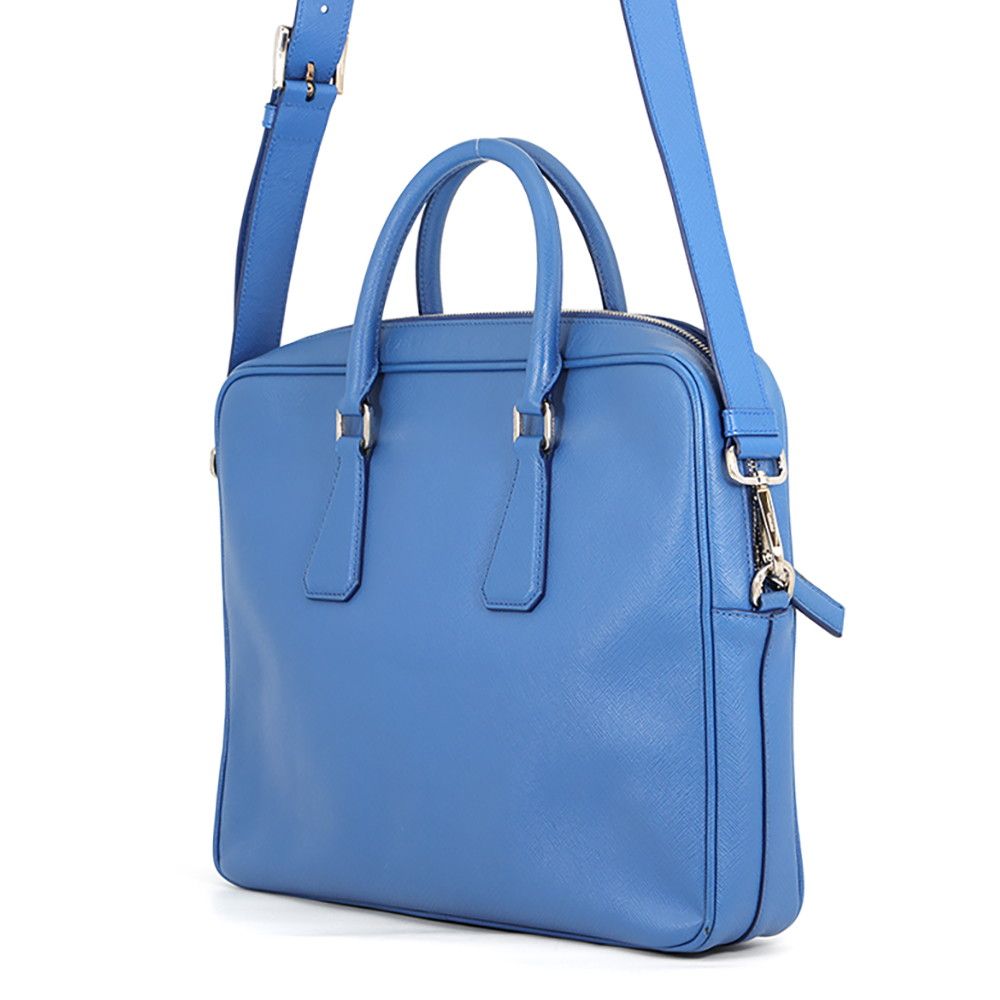 Prada Business Briefcase Saffiano Leather 2-Way — view 2