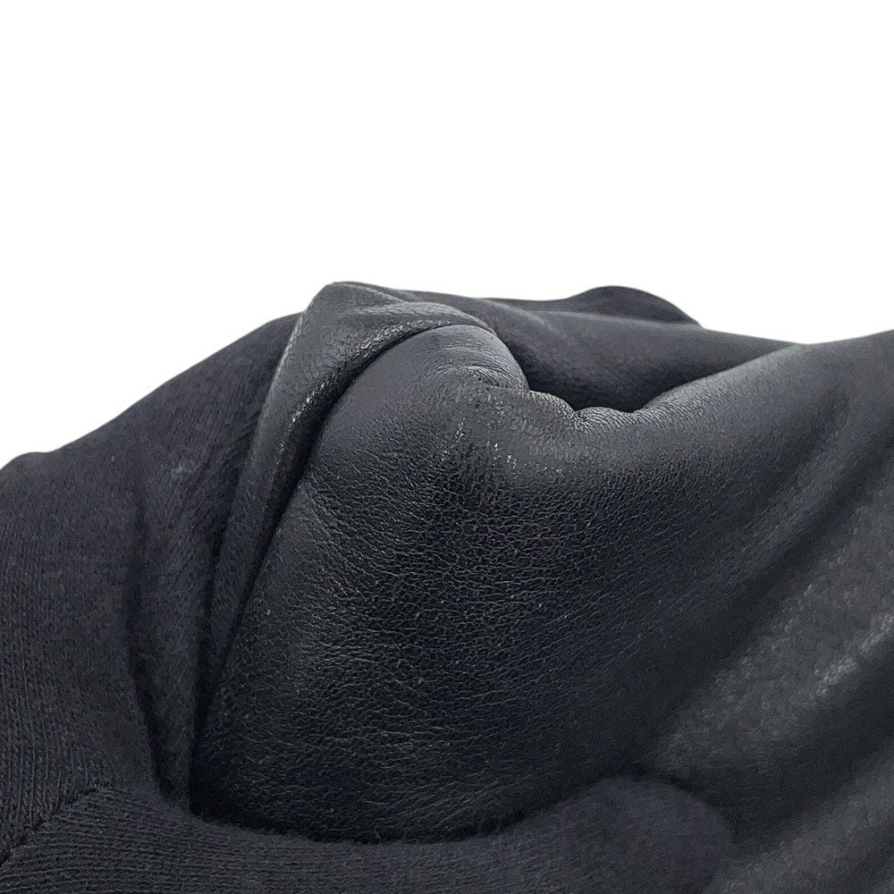 Prada Tote Bag Nylon Leather Black — view 7