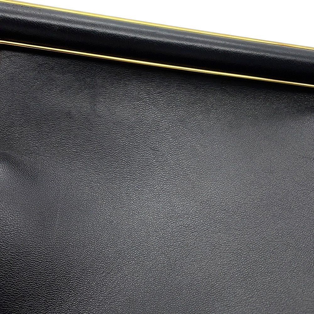Fendi Clutch First Small 2-Way Shoulder Bag Black — view 8