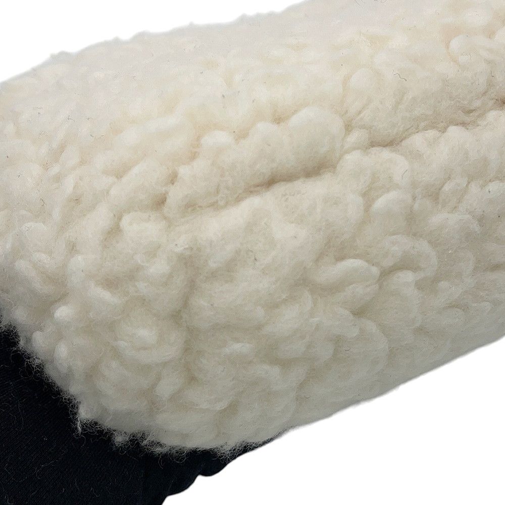 Prada Shoulder Bag Re Edition Wool Cashmere 2-Way White — view 7