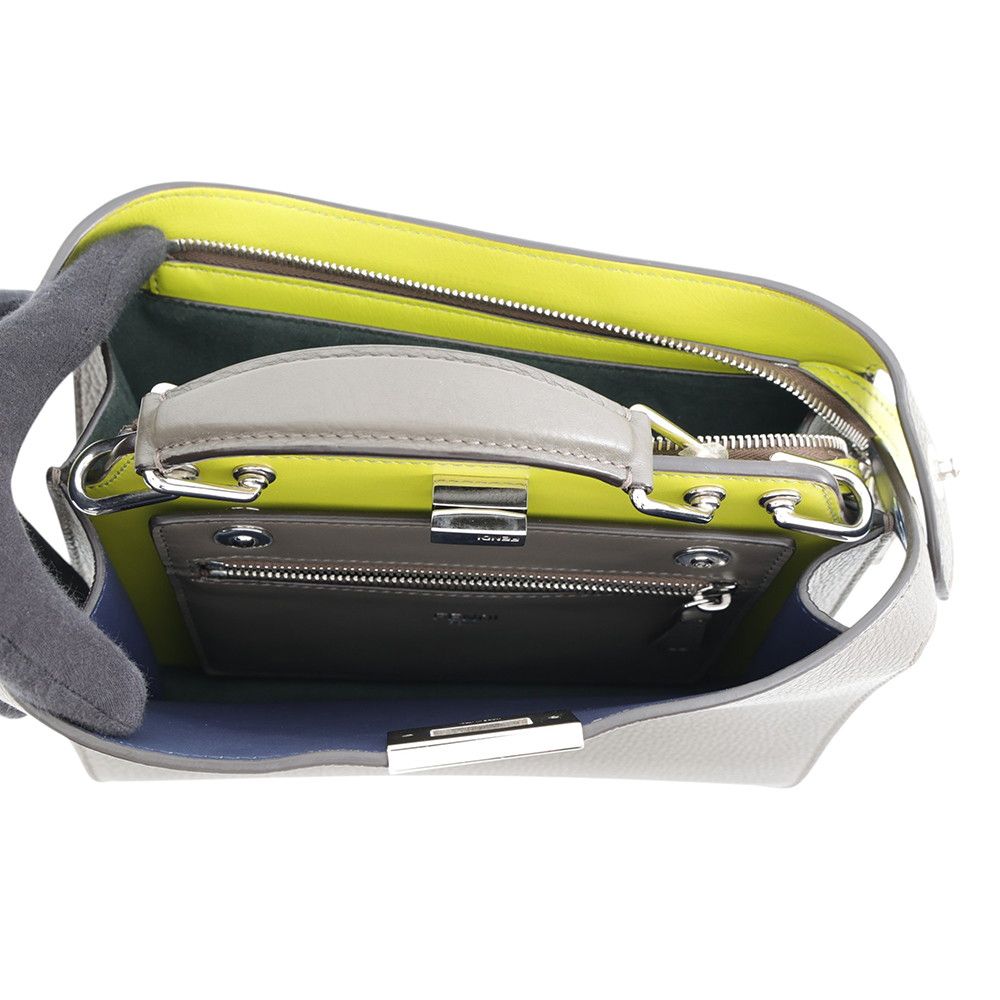 Fendi Peekaboo Icy You Small Leather 2-Way Shoulder Bag — view 6