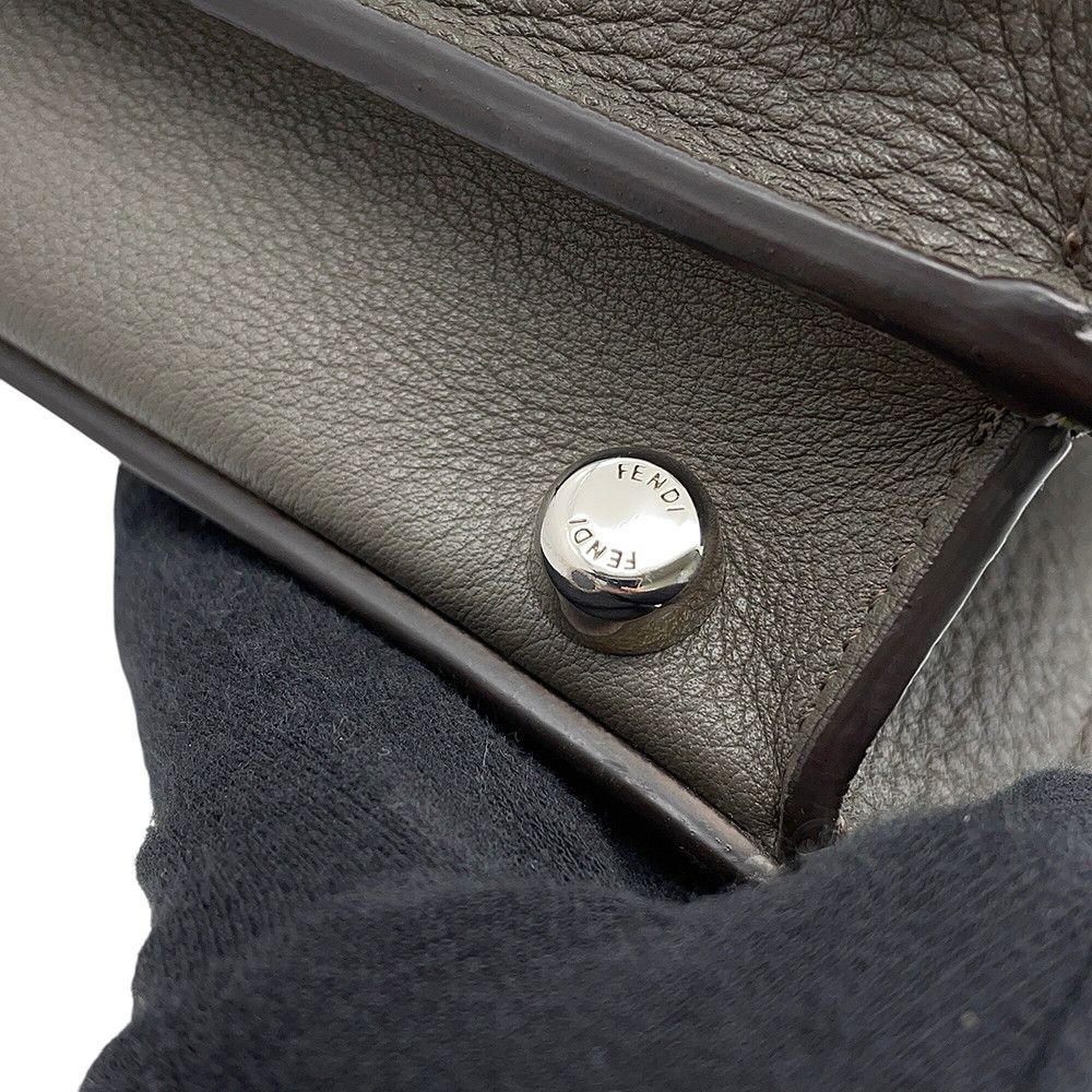 Fendi Peekaboo Icy You Small Leather 2-Way Shoulder Bag — view 8
