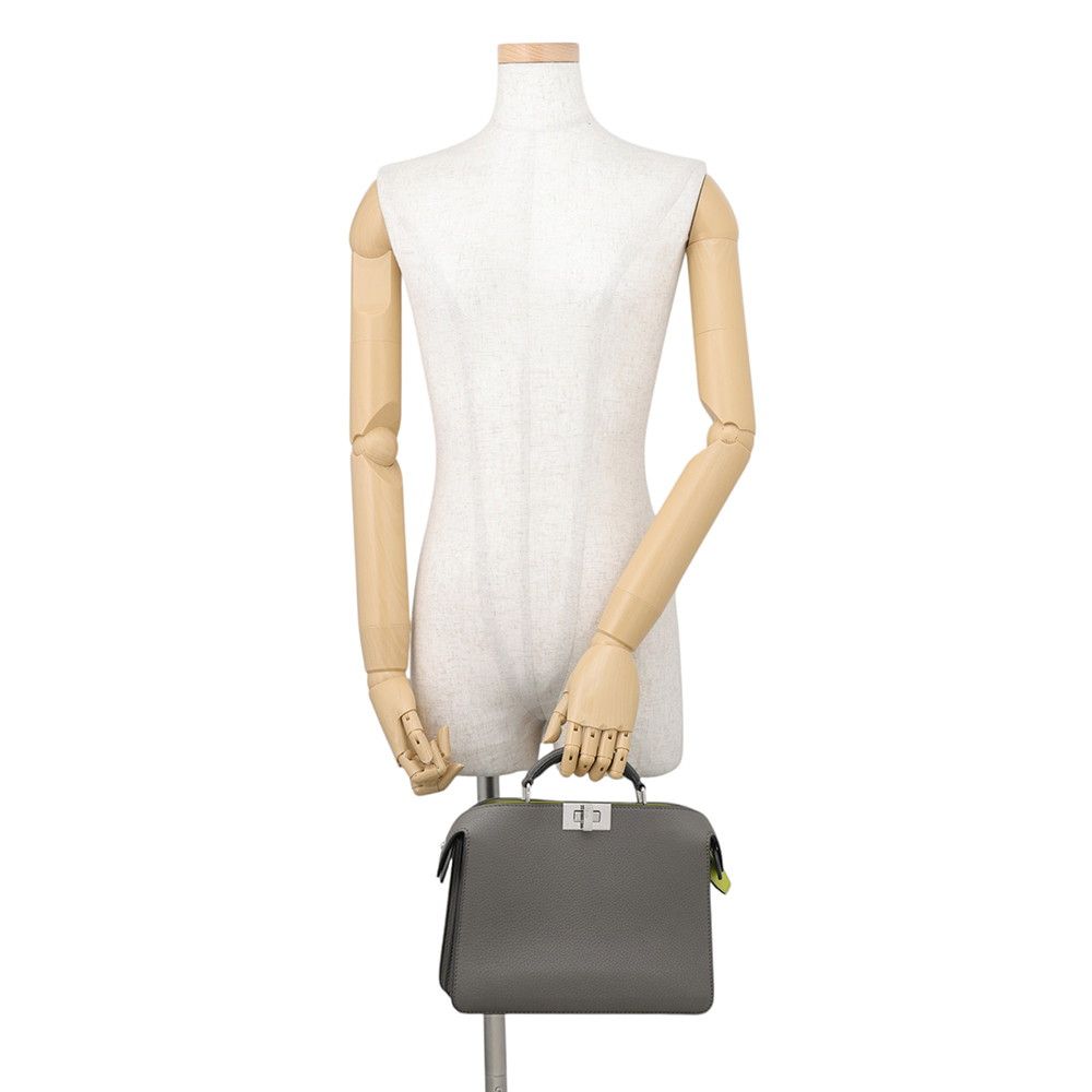 Fendi Peekaboo Icy You Small Leather 2-Way Shoulder Bag — view 4
