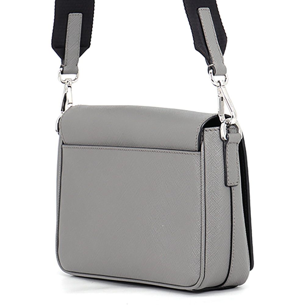 Prada Shoulder Bag Triangle Logo Saffiano Leather — view 2