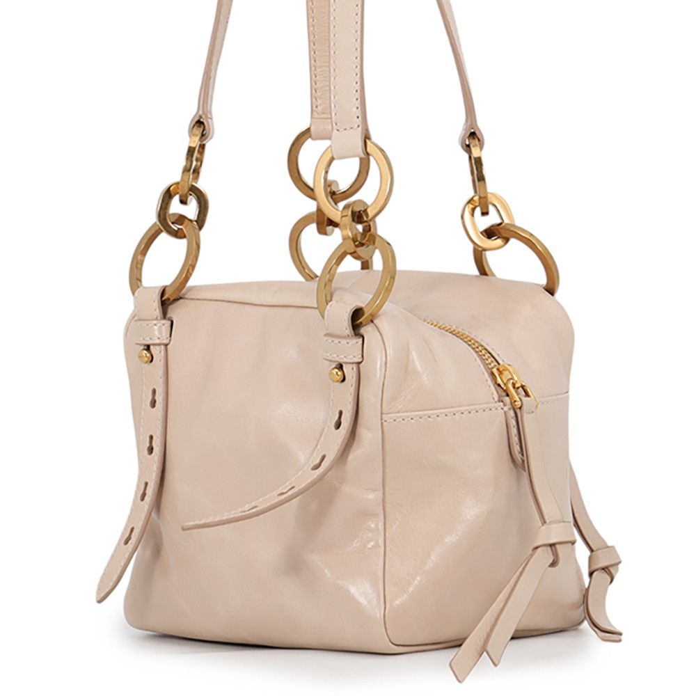 Prada Handbag Top Mini Bag Dangle Leather — view 2