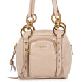 Prada Handbag Top Mini Bag Dangle Leather