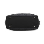 Chanel Tote Bag Paris Biarritz MM Quilted Coco Charm Black — view 3