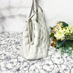 Chanel Caviar Leather Quilted CC Logo Shoulder Bag — view 5
