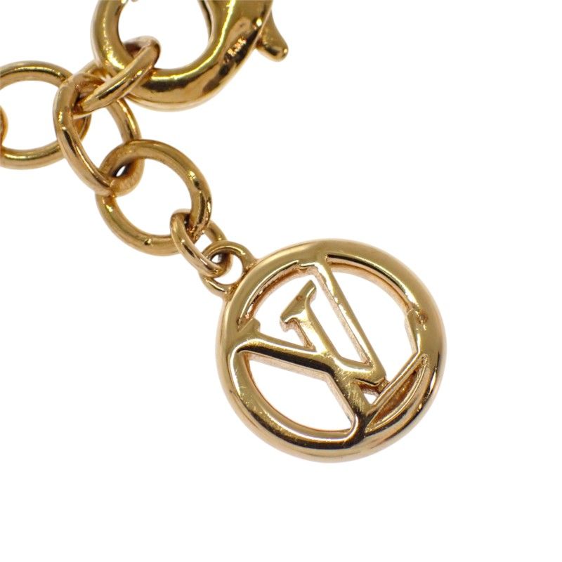 Louis Vuitton Bre Baby Monogram Flower Metal Gold Included Bracelet — view 7