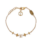 Louis Vuitton Bre Baby Monogram Flower Metal Gold Included Bracelet — view 2