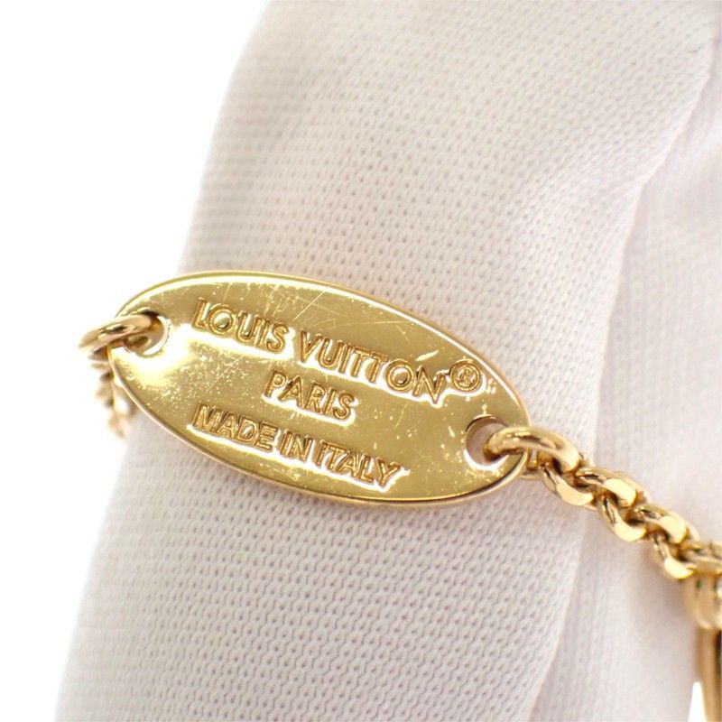 Louis Vuitton Bre Baby Monogram Flower Metal Gold Included Bracelet — view 6