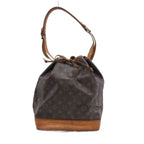 Louis Vuitton Monogram Noe Shoulder Bag Brown