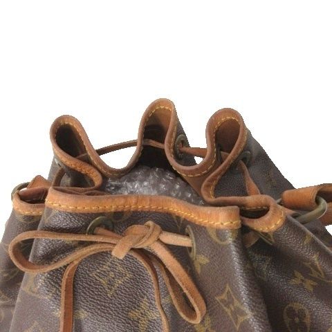 Louis Vuitton Monogram Noe Shoulder Bag Brown — view 6