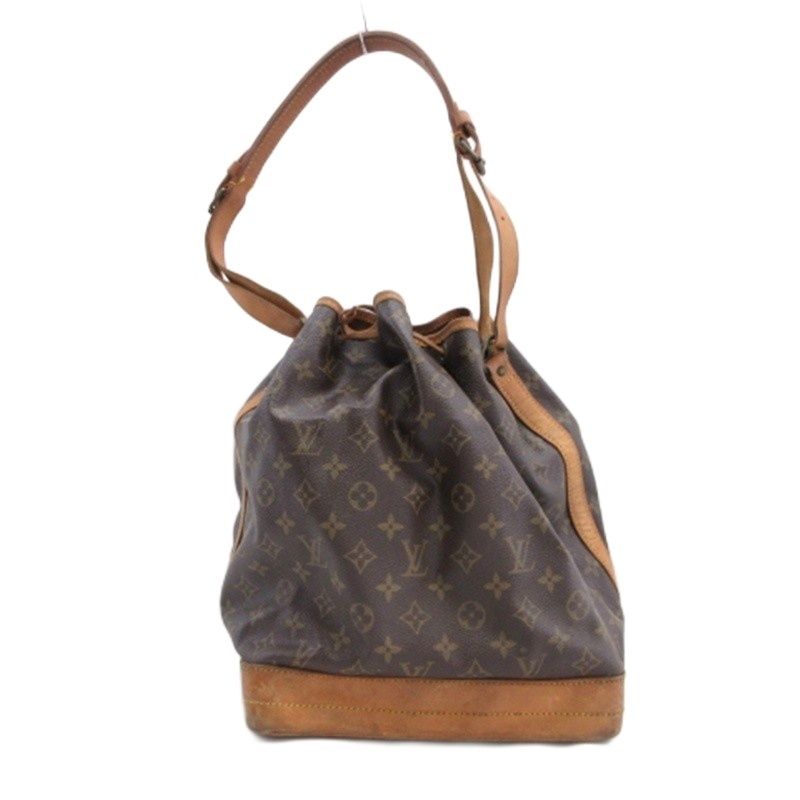 Louis Vuitton Monogram Noe Shoulder Bag Brown — view 2