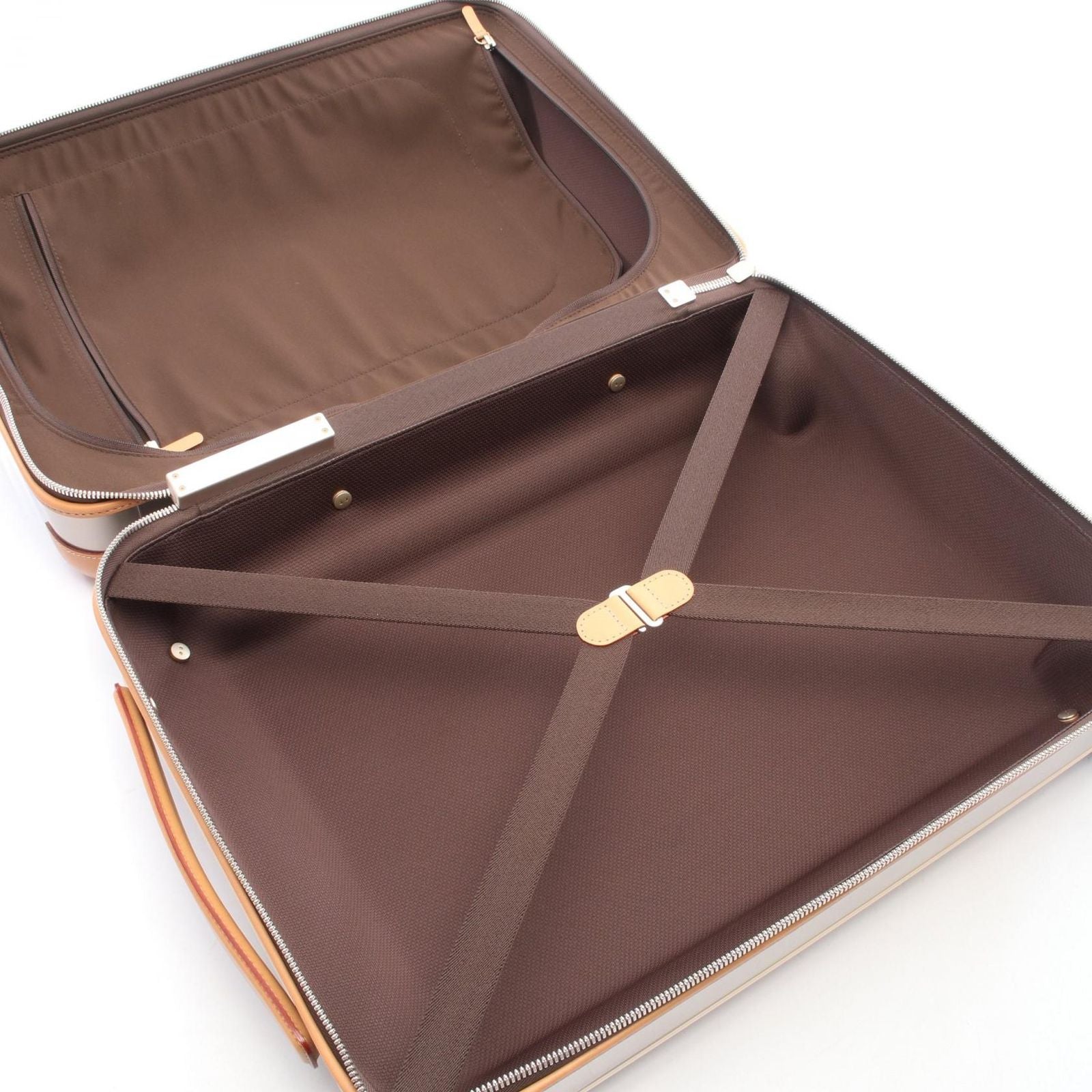 Louis Vuitton Travel Bag Horizon 55 Monogram Titanium Leather — view 3