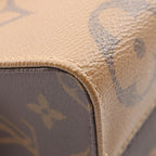 Louis Vuitton Handbag On The Go East West Chain Monogram Reverse 2-Way Canvas on — view 7