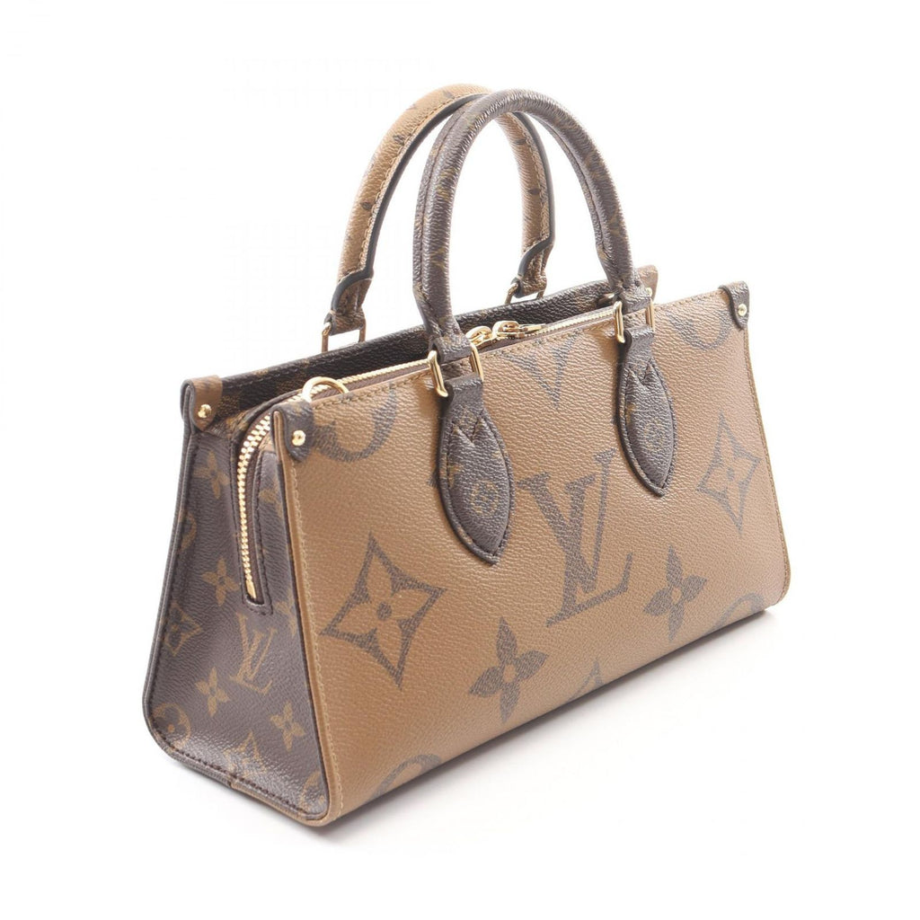 Louis Vuitton Handbag On The Go East West Chain Monogram Reverse 2-Way Canvas on — view 2