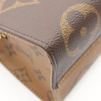 Louis Vuitton Handbag On The Go East West Chain Monogram Reverse 2-Way Canvas on — view 5