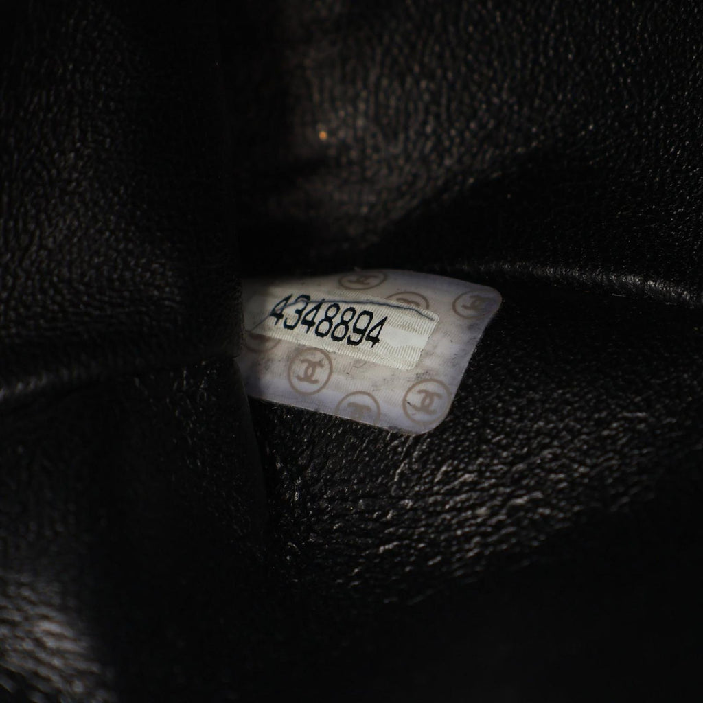 Chanel Shoulder Bag Quilted Diana Flap Black Lambskin Chain — view 5