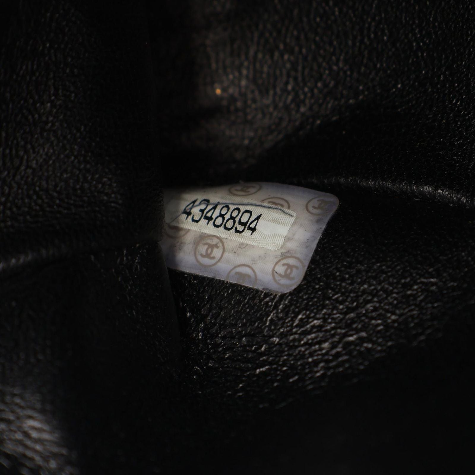 Chanel Shoulder Bag Quilted Diana Flap Black Lambskin Chain — view 5