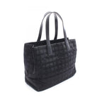 Chanel Tote Bag New Travel Line MM Black Nylon Leather MM — view 2