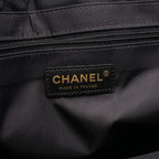 Chanel Tote Bag New Travel Line MM Black Nylon Leather MM — view 4